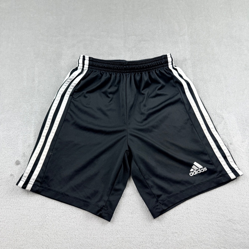 Adidas Kids Boys Black White Tiro 23 Aeroready Soccer Training Shorts Medium